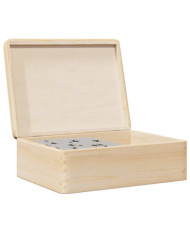 Boîte en bois avec couvercle 40x30x13 cm bois de pin massif | Mobilier & Déco