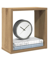 Étagères cube murales 6 pcs chêne artisanal bois d'ingénierie | Mobilier & Déco