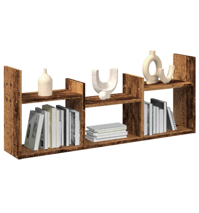 Armoire murale 100x18x40 cm vieux bois bois d'ingénierie | Mobilier & Déco