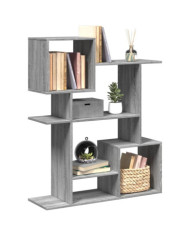 Étagère séparatrice de pièce sonoma gris 92x29x112 cm | Mobilier & Déco