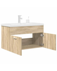 Armoire lavabo de salle de bain et vasque et robinet intégrés | Mobilier & Déco