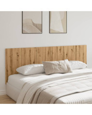Tête de lit murale chêne artisanal bois d'ingénierie | Mobilier & Déco