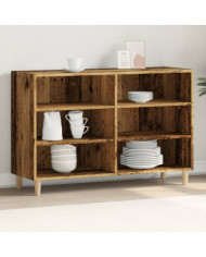 Buffet vieux bois 103,5x35x70 cm bois d'ingénierie | Mobilier & Déco
