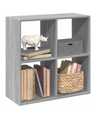 Étagère séparatrice de pièce sonoma gris 69,5x29x69,5 cm | Mobilier & Déco