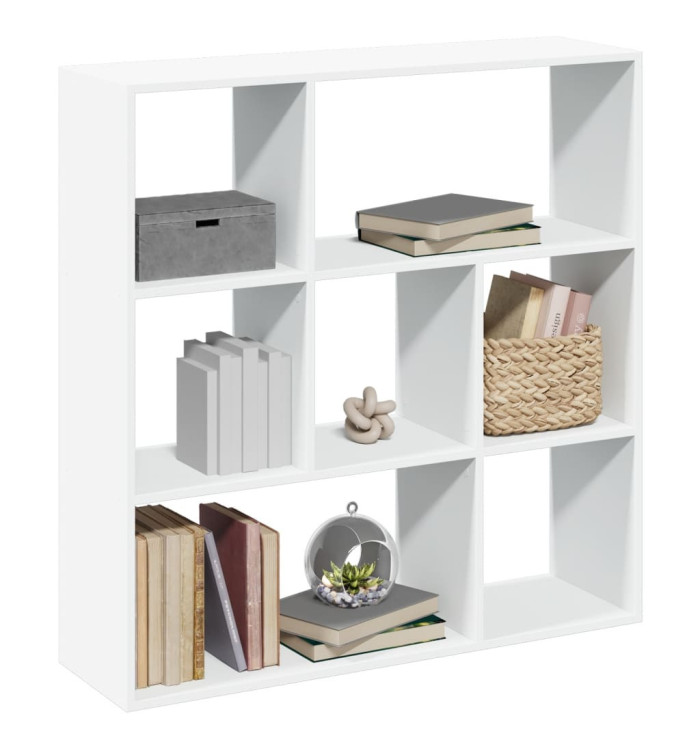 Étagère séparatrice de pièce blanc 102x29x103,5 cm | Mobilier & Déco
