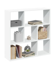 Étagère séparatrice de pièce blanc 102x29x103,5 cm | Mobilier & Déco