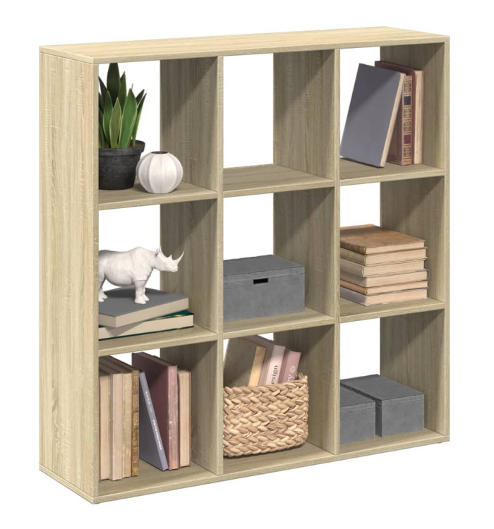 Étagère séparatrice de pièce chêne sonoma 102x29x103,5 cm | Mobilier & Déco