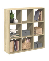 Étagère séparatrice de pièce chêne sonoma 102x29x103,5 cm | Mobilier & Déco