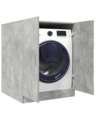 Meuble pour machine à laver Gris béton 70,5x71,5x91,5 cm | Mobilier & Déco