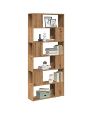 Bibliothèque/Séparateur de pièce chêne artisanal 80x24x186 cm | Mobilier & Déco