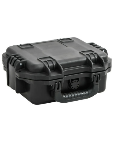 Valise de vol portable Noir 30x24,5x12,5 cm PP | Mobilier & Déco