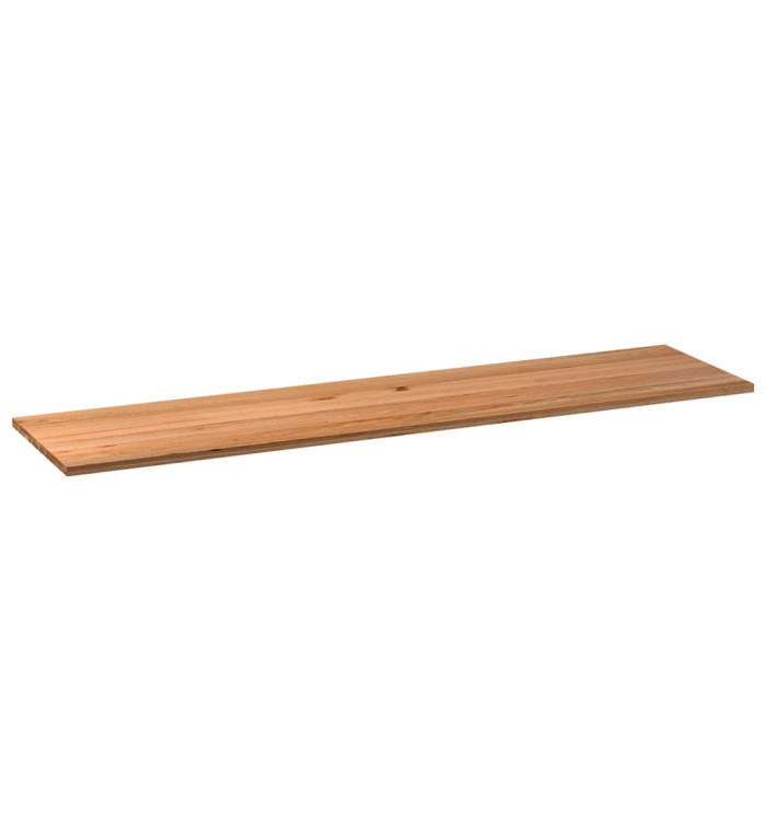 Dessus de table marron clair bois chêne massif rectangulaire | Mobilier & Déco