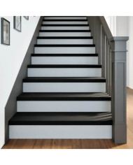 Marches d'escalier 20 pcs marron foncé 90x30x2 cm chêne massif | Mobilier & Déco
