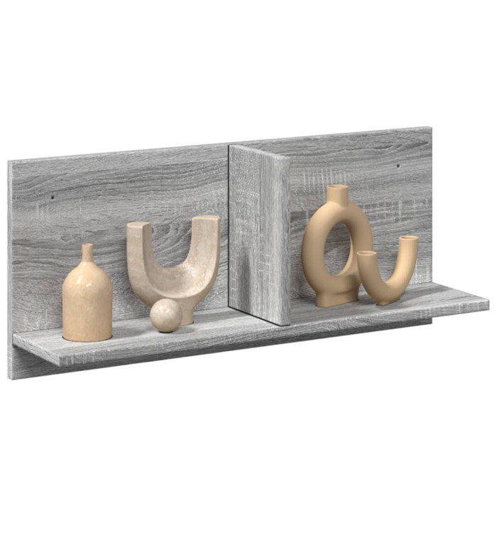Armoire murale 70x16,5x30 sonoma gris cm bois d'ingénierie | Mobilier & Déco
