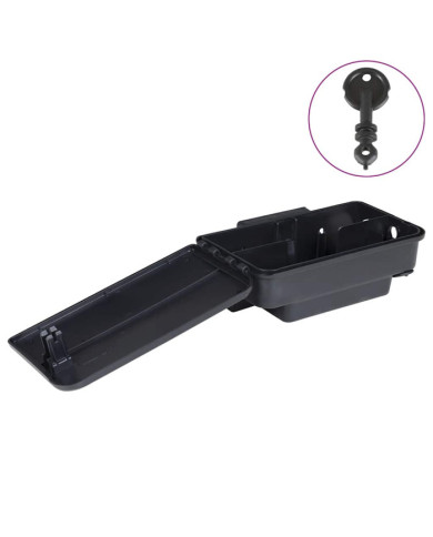 Pièges à souris 4 pcs noir 22x12,5x7,5 cm | Mobilier & Déco
