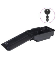 Pièges à souris 4 pcs noir 22x12,5x7,5 cm | Mobilier & Déco