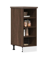 Armoire de plancher "Riga" chêne marron 30x44,5x81,5 cm | Mobilier & Déco
