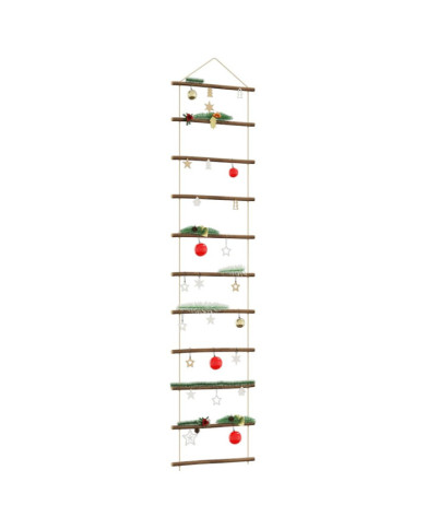 Décoration murale en forme d'échelle 50x200cm branche naturelle | Mobilier & Déco