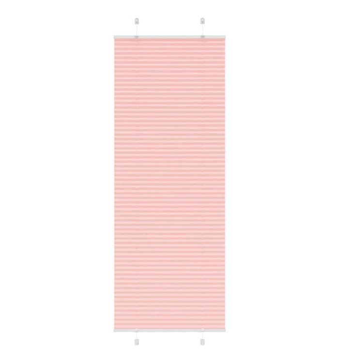 Store plissé rose 70x200 cm largeur du tissu 69,4 cm polyester | Mobilier & Déco