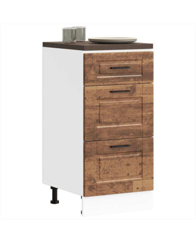 Armoire de cuisine Porto vieux bois bois d'ingénierie | Mobilier & Déco