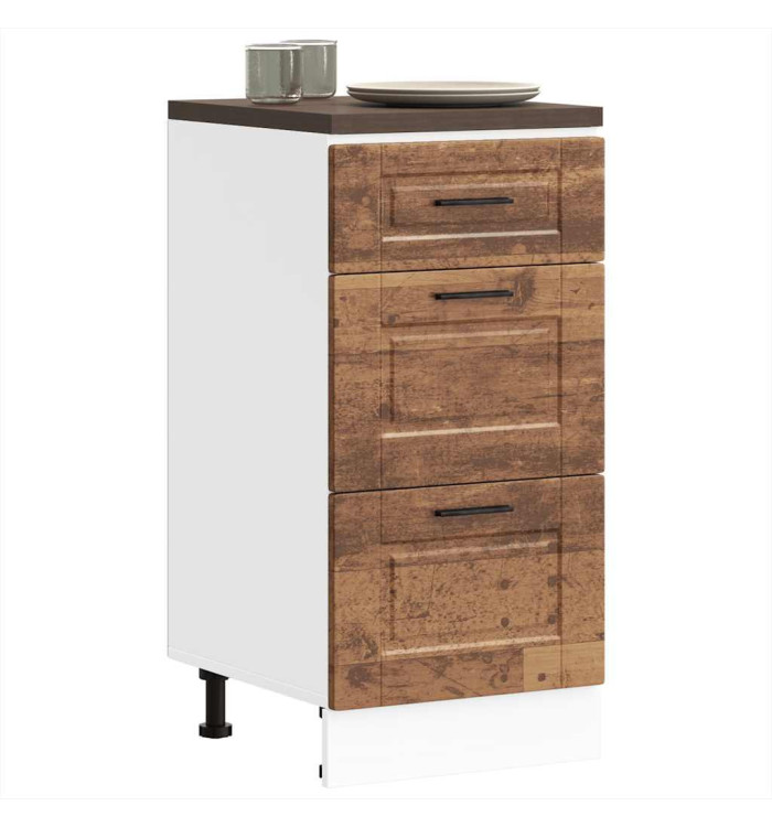 Armoire de cuisine Porto vieux bois bois d'ingénierie | Mobilier & Déco