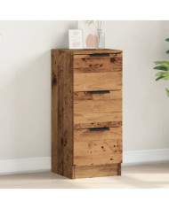 Buffet vieux bois 30x30x70 cm bois d'ingénierie | Mobilier & Déco