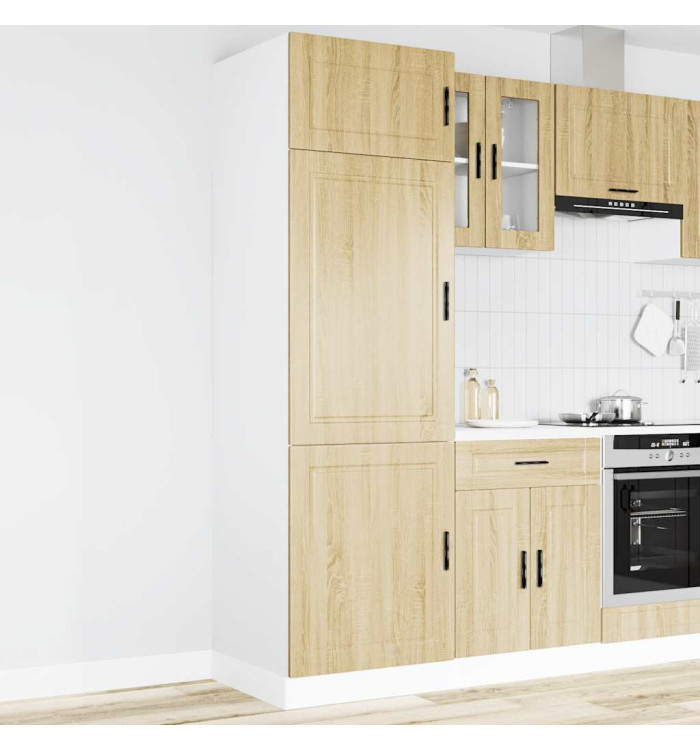 Armoire de cuisine Porto chêne sonoma bois d'ingénierie | Mobilier & Déco