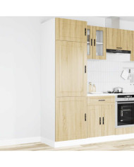 Armoire de cuisine Porto chêne sonoma bois d'ingénierie | Mobilier & Déco