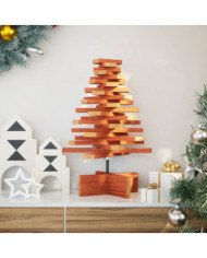 Arbre de Noël en bois pour décoration 60 cm bois de pin massif | Mobilier & Déco