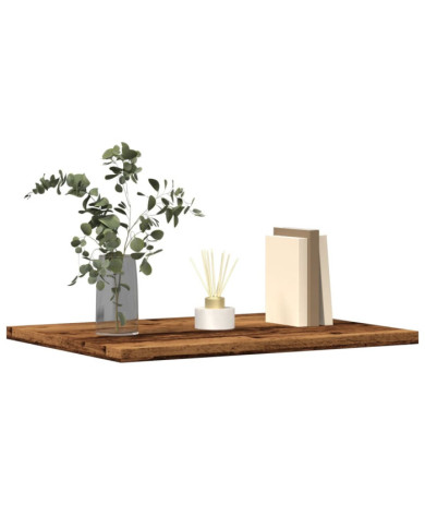 Panneaux de bibliothèque 4 pcs vieux bois 40x30x1,5 cm | Mobilier & Déco