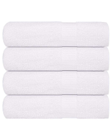 Serviettes de bain 4 pcs blanc 100x150 cm 360 g/m² 100% coton | Mobilier & Déco