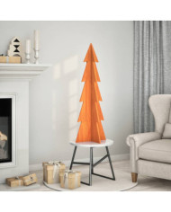 Arbre de Noël en bois pour décoration 112 cm bois de pin massif | Mobilier & Déco