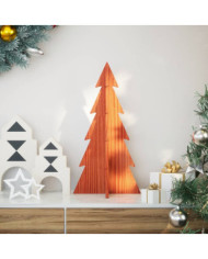 Arbre de Noël en bois pour décoration 59,5cm bois de pin massif | Mobilier & Déco