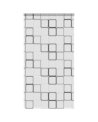 Store enrouleur de douche avec cassette largeur du tissu 126 cm | Mobilier & Déco