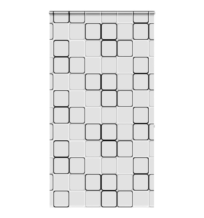 Store enrouleur de douche avec cassette largeur du tissu 126 cm | Mobilier & Déco