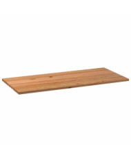 Dessus de table marron clair bois chêne massif rectangulaire | Mobilier & Déco