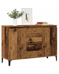 Buffet vieux bois 102x35x70 cm bois d'ingénierie | Mobilier & Déco