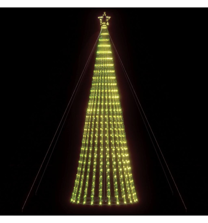 Sapin de Noël à LED 1028 LED blanc chaud 403 cm | Mobilier & Déco