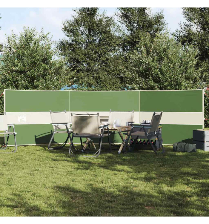 Brise-vent de camping vert 490x123 cm imperméable | Mobilier & Déco