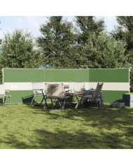 Brise-vent de camping vert 490x123 cm imperméable | Mobilier & Déco