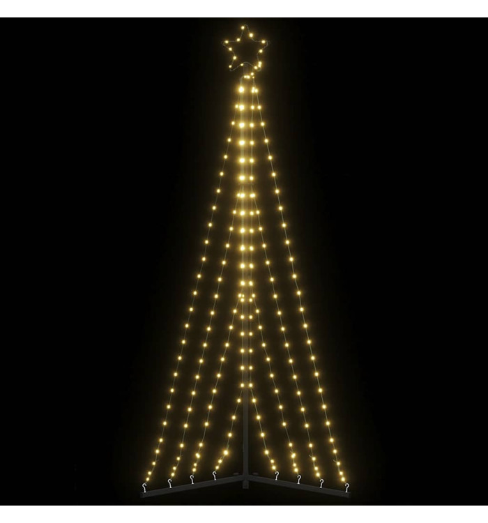 Sapin de Noël à LED 339 LED blanc chaud 182 cm | Mobilier & Déco