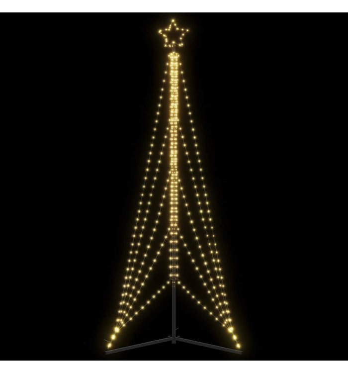 Sapin de Noël à LED 525 LED blanc chaud 302 cm | Mobilier & Déco