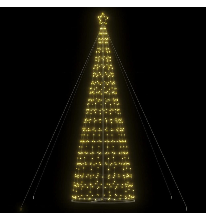 Sapin de Noël à LED 1534 LED blanc chaud 503 cm | Mobilier & Déco