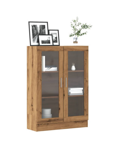 Bibliothèque chêne artisanal 82,5x30,5x115 cm bois d'ingénierie | Mobilier & Déco