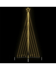 Sapin de Noël à LED 570 LED blanc chaud 399 cm | Mobilier & Déco
