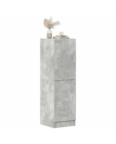 Armoire de cuisine gris béton 38x41,5x131,5 cm bois ingénierie | Mobilier & Déco