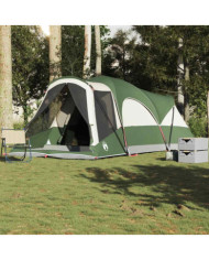 Tente familiale tunnel 8 personnes vert imperméable | Mobilier & Déco
