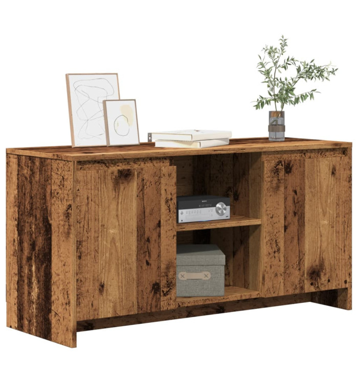 Meuble TV vieux bois 102x37,5x52,5 cm bois d'ingénierie | Mobilier & Déco