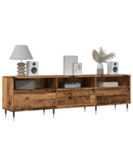 Meuble TV vieux bois 150x30x44,5 cm bois d'ingénierie | Mobilier & Déco