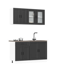 Ensemble d'armoires de cuisine 4 pcs Kalmar bois d'ingénierie | Mobilier & Déco